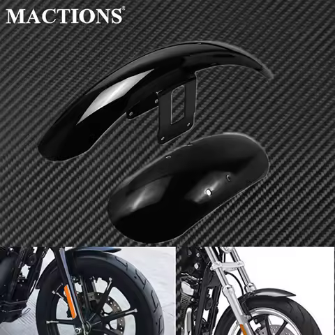 Motorcycle Front Fender Mudguard Fairing Cover Black For Harley Sportster Forty Eight 48 XL1200X XL 1200 2010-2017 XL883 04-16