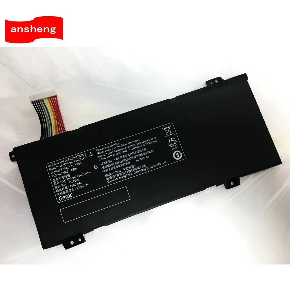 

GK5CN-00-13-3S1P-0 Battery For MECHREVO X8Ti Z2 MACHENIKE T90 Plus T90-T3p F117-B F117-B6 For TONGFANG GK5CN5Z GK5CN6Z