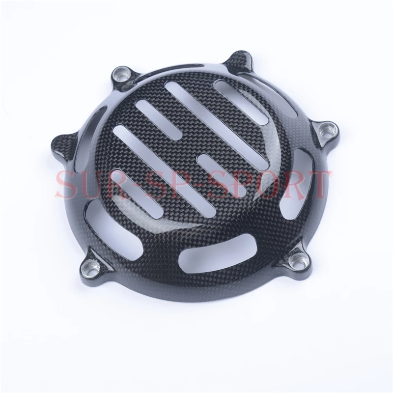 Clutch Cover (Dry Clutch)  For ALL Ducati  Full Carbon Fiber 100%   Protection