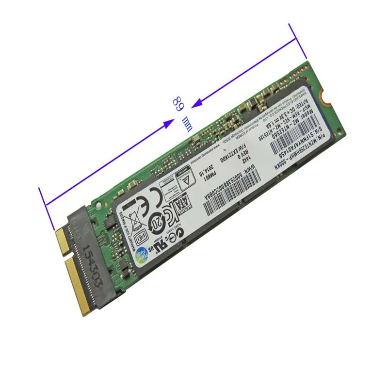 M.2 ngff ssd para 2013 pro a1425 a1398 adaptador