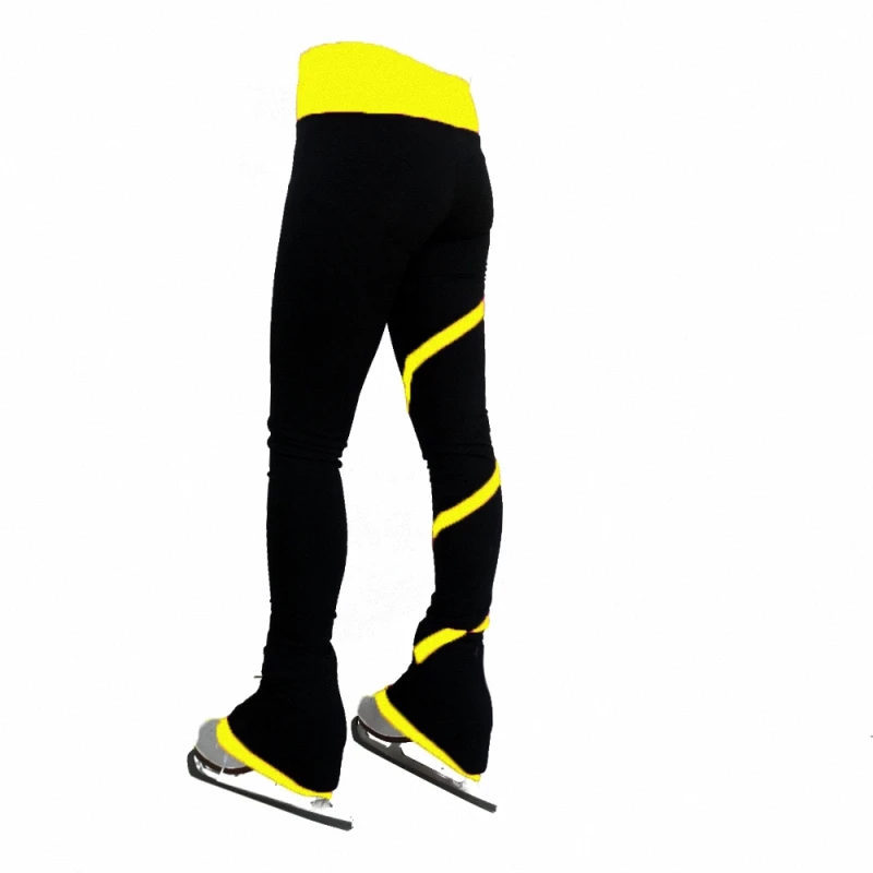 Ice Skating pants Girls Soft fleece Women Children Skate Team Training leggings Women Skiing Figure skating Trousers JB101
