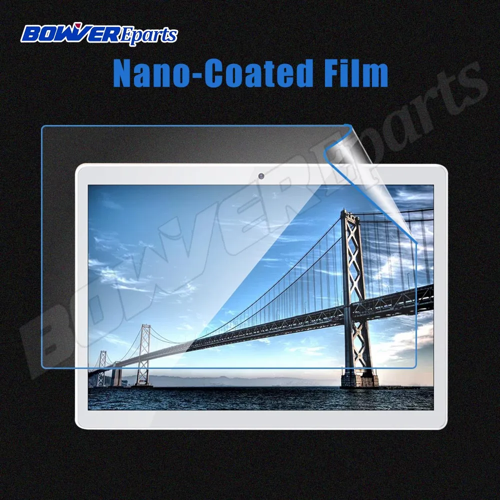 

10.1inch Soft Nano-Coated Screen Protective Film Anti-Dust Protector for BDF Tablet MID SIZE:236X166MM (No Tempered Glass Film)