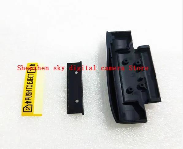 ゴム製SDメモリーカードドアカバー、デジタルカメラ修理部品、ニコンd7000 sLR用