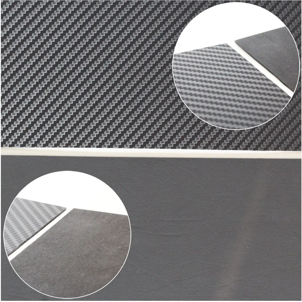 Imagem -04 - Padrão Grosso da Fibra do Carbono do Material da Folha do Termoformato de 1.5 mm para a Fabricação da Bainha da Coldre