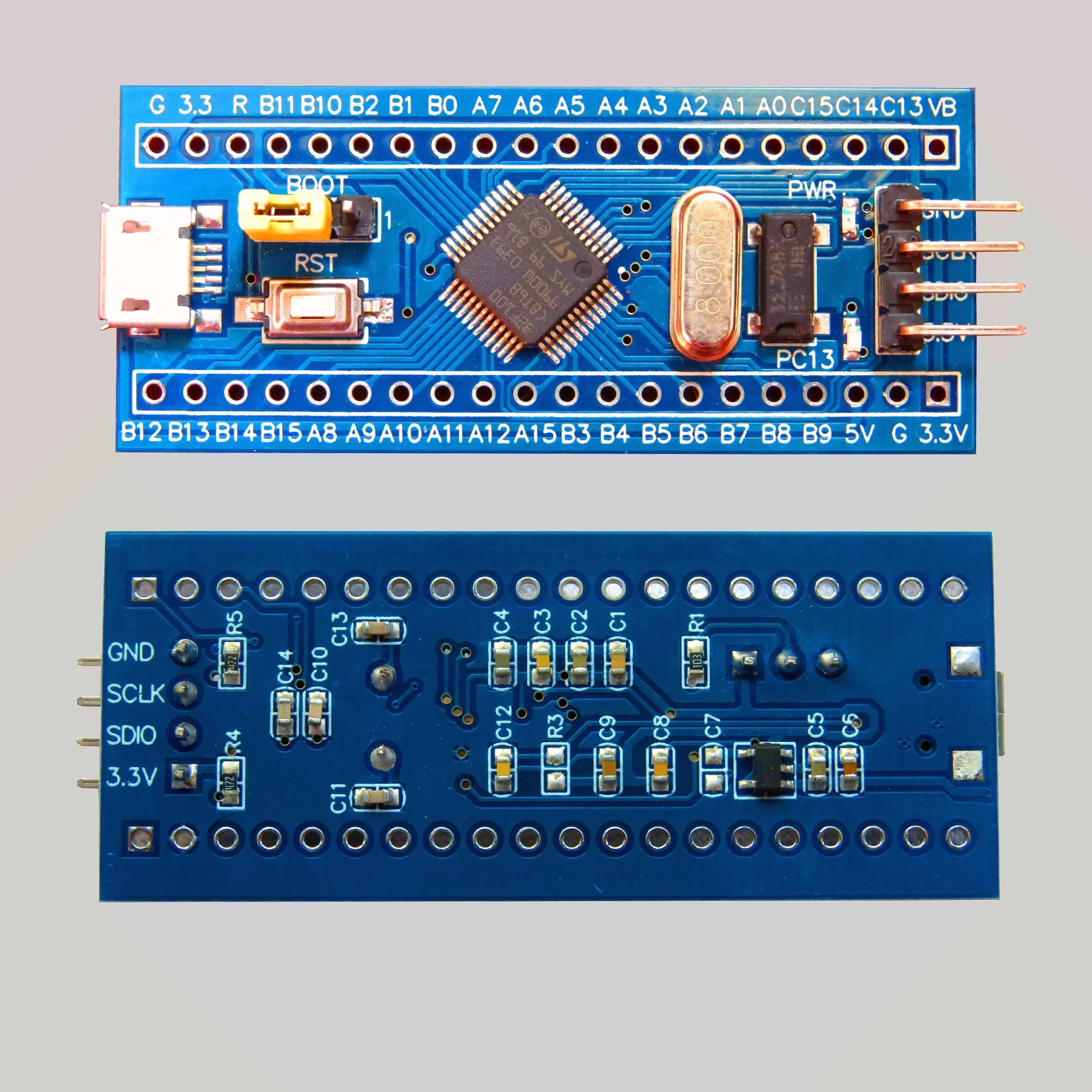 Stm32f100c8t6 Core Board Stm32f100 Minimum System Cortex-M3 New Product Promotion Development Board