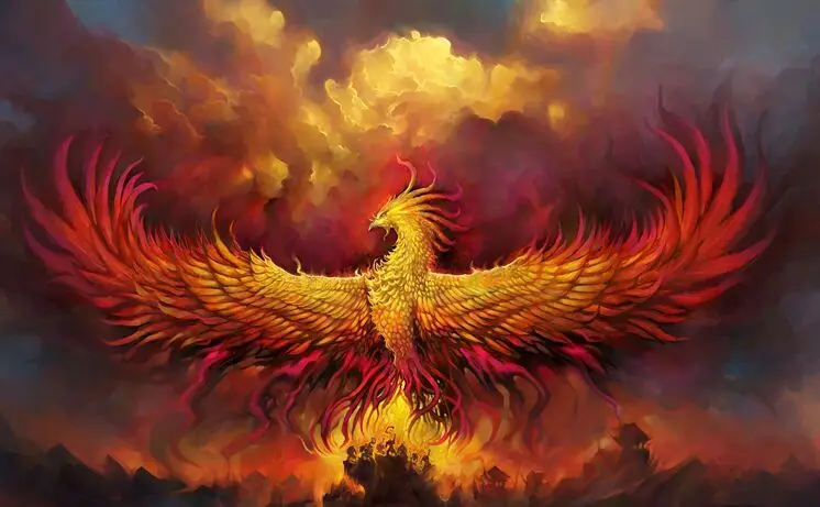 

Phoenix The wooden puzzle 500 1000 pieces ersion paper jigsaw puzzle adult children's educational toys