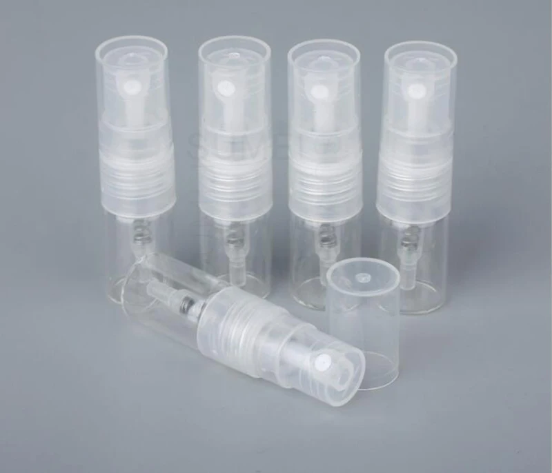 Wholesale 1ml Glass Perfume Vials Empty Perfume Sample Bottles Atomizer Spray Bottle For Sale 1000Pieces/Lot