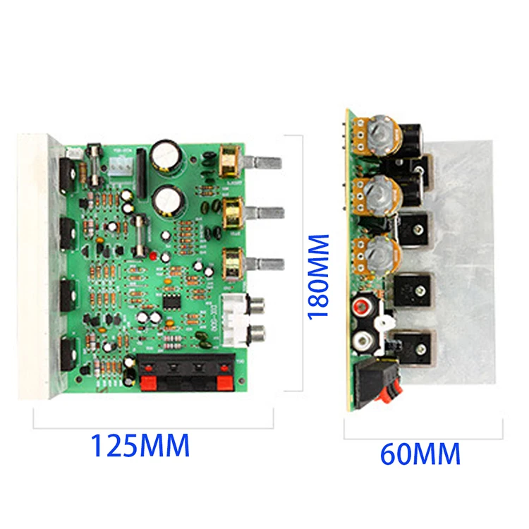 Tenghong Power Audio Verstärker Board 80W + 80W 2,0 Kanal Stereo Sound Verstärker Lautsprecher Amplificador Audio Board DIY AC15-22V – Detail 4