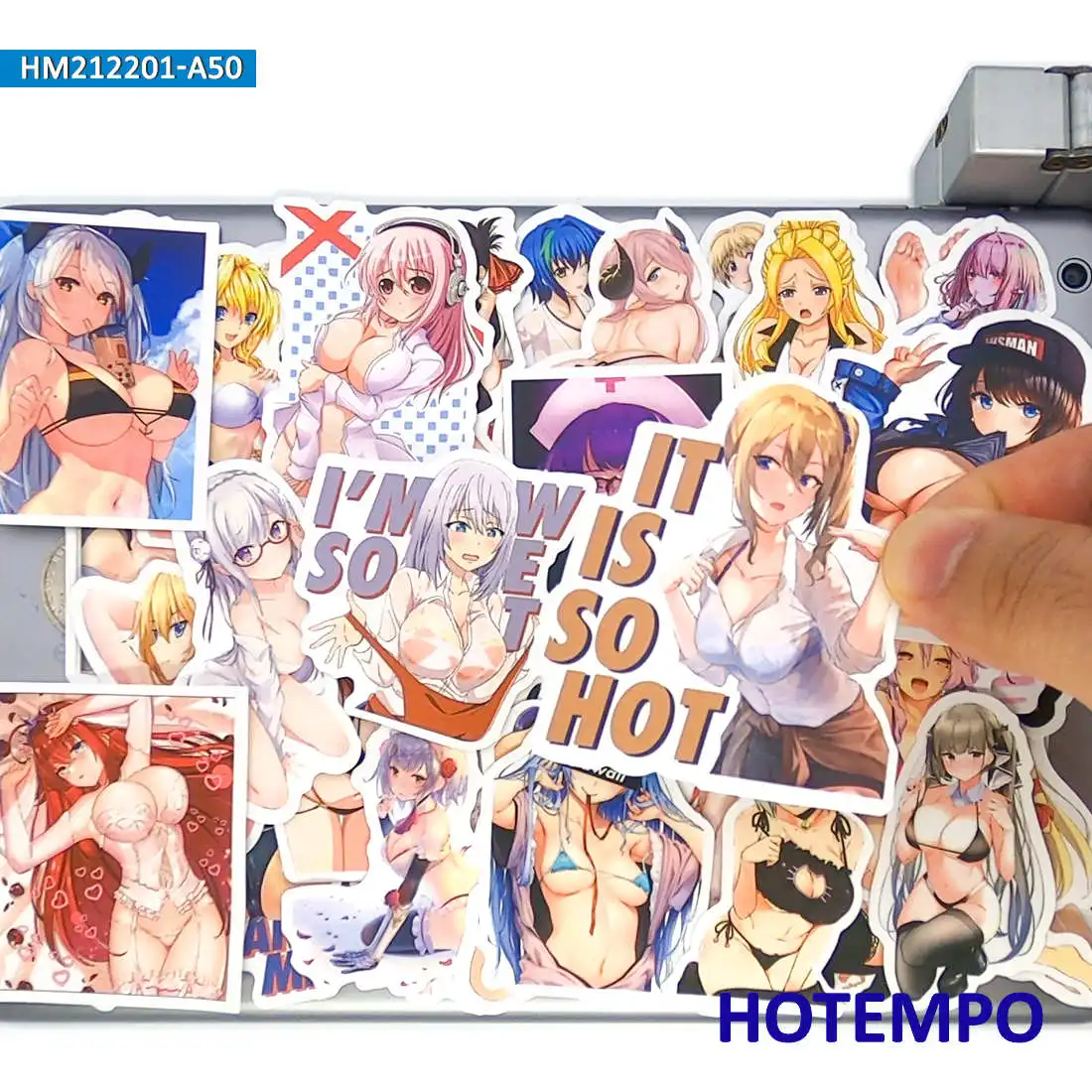 20/30/50PCS Sexy Anime Stickers Bunny Girls Bikini Beauty Manga WAIFU for Laptop Luggage Skateboard Motorcycle Car Phone Sticker