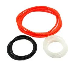 6Pcs Rubber Afdichting Voor Rotary Tumbler Polijstmachine Sieraden Polijstmachine Accessoires KT6808/KT2000