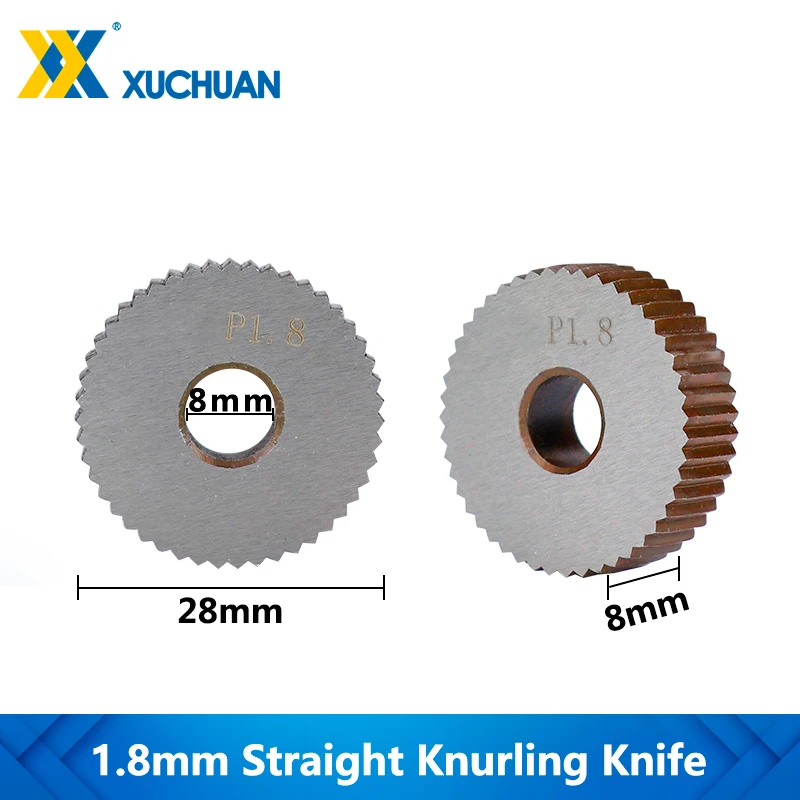 

1.8mm Inner Hole Embossing Wheel Straight Knurling Knife Lathe Knurling Wheel Knurling Wheel Gear Shaper Cutter