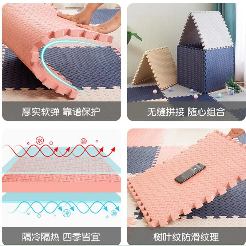 30x30x1cm Baby Foam Puzzle Play Mat Kids Interlocking Exercise Tiles Rugs Floor Tiles Toys Carpet Carpet Climbing Pad Puzzle Mat