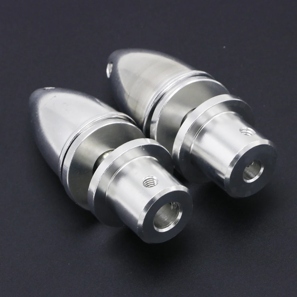 4pcs/lot 2mm 3mm 3.17mm 4mm 5MM 6MM 8MM 10MM RC Aluminum Bullet Propeller Adapter Holder for Brushless Motor Prop Dropship