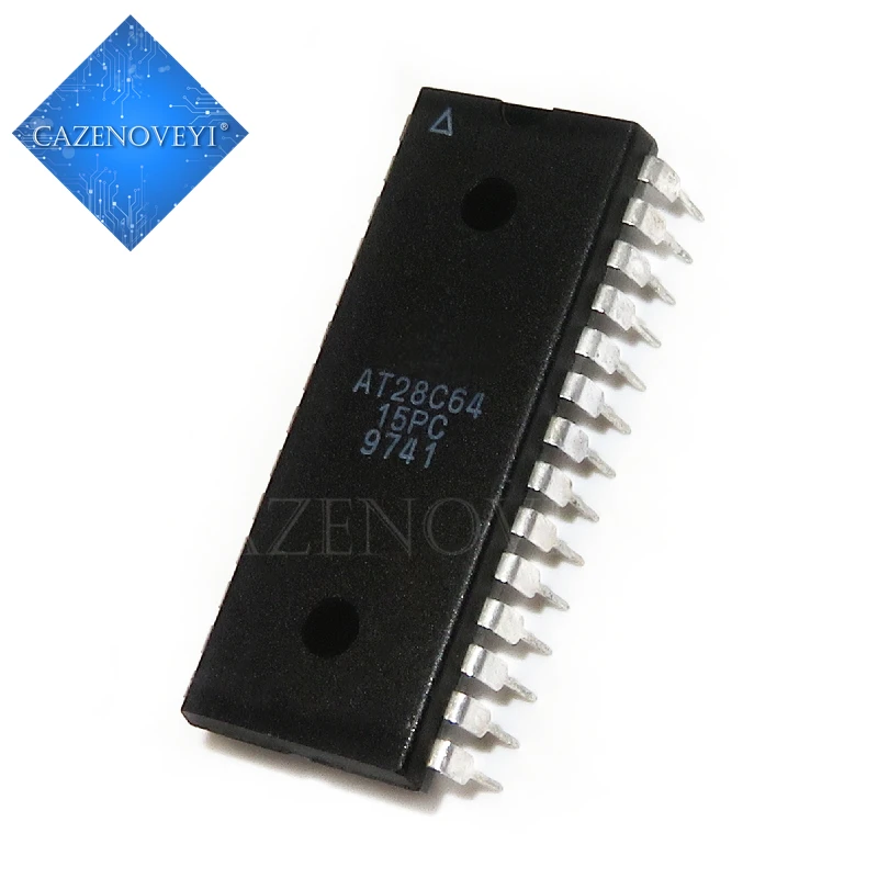 1pcs/lot AT28C64-15PC AT28C64-15PI AT28C64-15PU AT28C64 DIP-28 In Stock