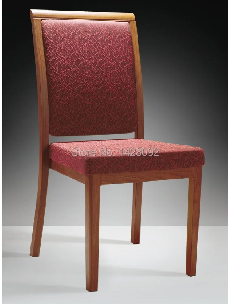 Wholesale Quality Strong Stacking Woodgrain Aluminum Chairs, Luxury Chairs for Hotels, Restaurant, LQ-L803