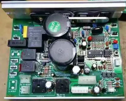 ZY01SYT papan kontrol Driver Motherboard Motor pengontrol Treadmill ganda kapasitor papan sirkuit