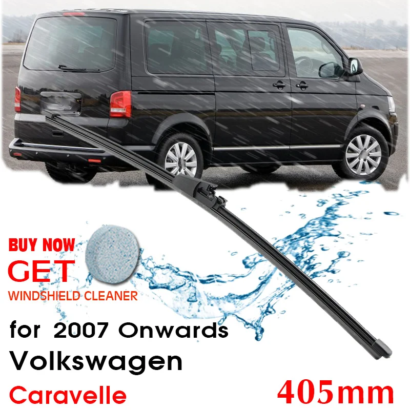 Car Wiper Blade Rear Back Window Windscreen Windshield Wipers Accessories For Volkswagen Caravelle Hatchback  2007 Onwards 405mm