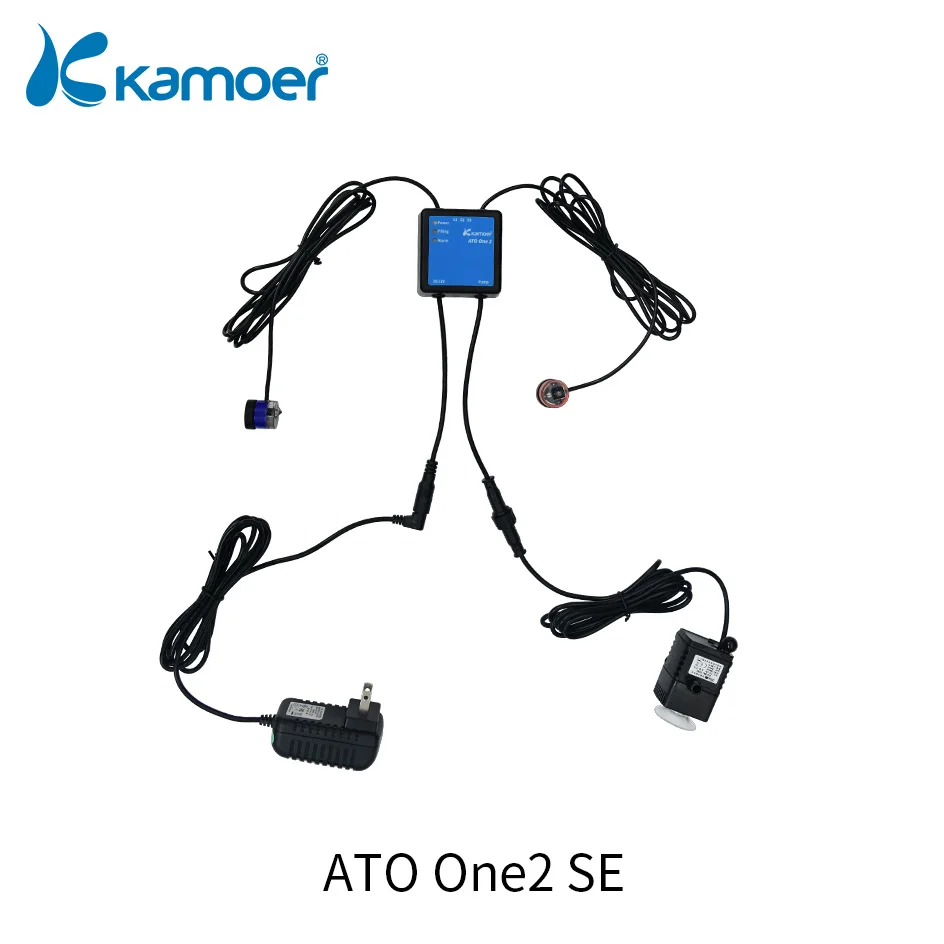 Kamoer ATO ONE 2 스마트 자동 시스템, 조용한 물 보충기, 수위 컨트롤러, 어항 물탱크용