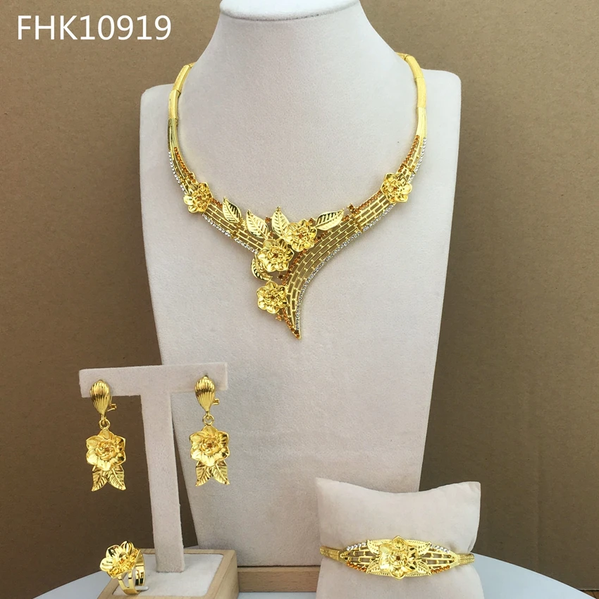 

Yuminglai Dubai Jewelry Sets Butterfly Jewelry Fashion Jewelry Sets For Women FHK10919