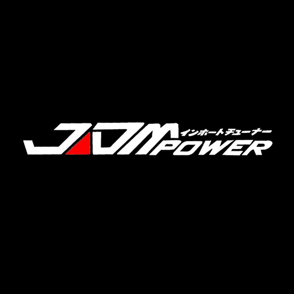 Car Sticker JDM POWER Car Sticker Window Bumper Decal for Honda Mitsubishi автоаксессуары для авто 2020