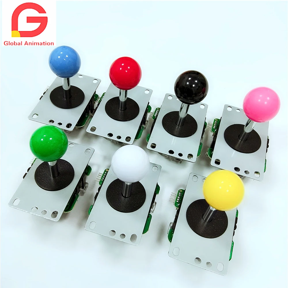 

Копировать Sanwa-8Way джойстик с печатной платой для аркадной игровой консоли, высокое качество, многоцветный, красный, синий, желтый, зеленый, 5-контактный,