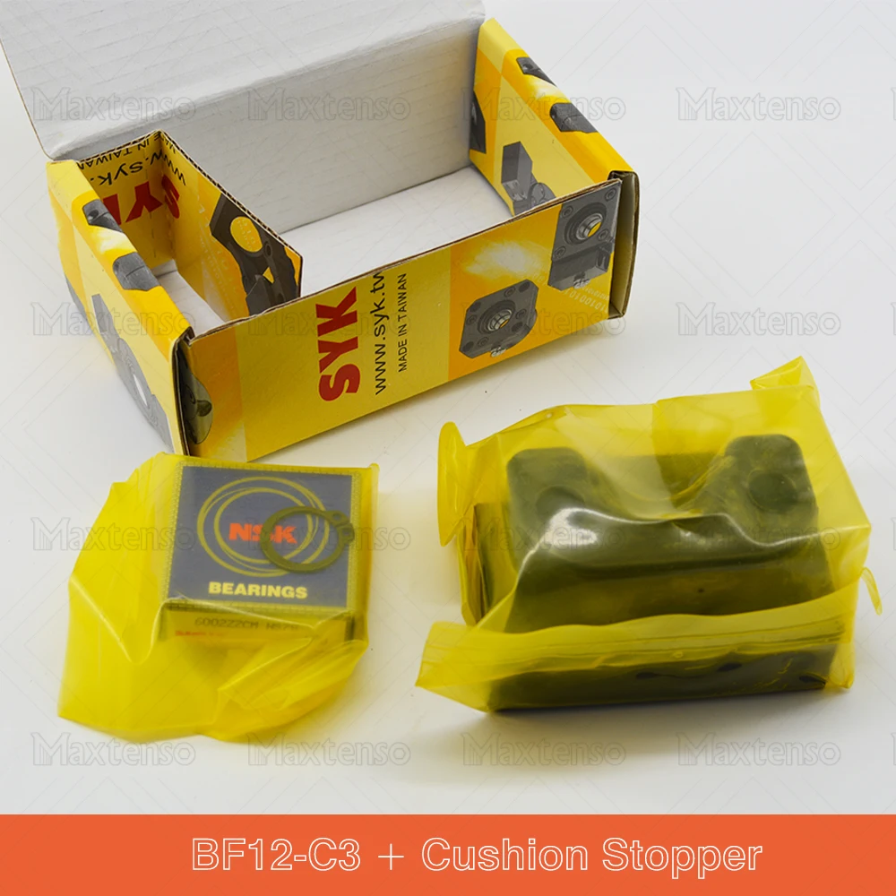 SYK-Unité de support professionnelle BF35 BF40, côté pris en charge C3 C7 BK35 BK40, vis à billes au sol, extrémités de charge rapide, pièces CNC haut de gamme MTO