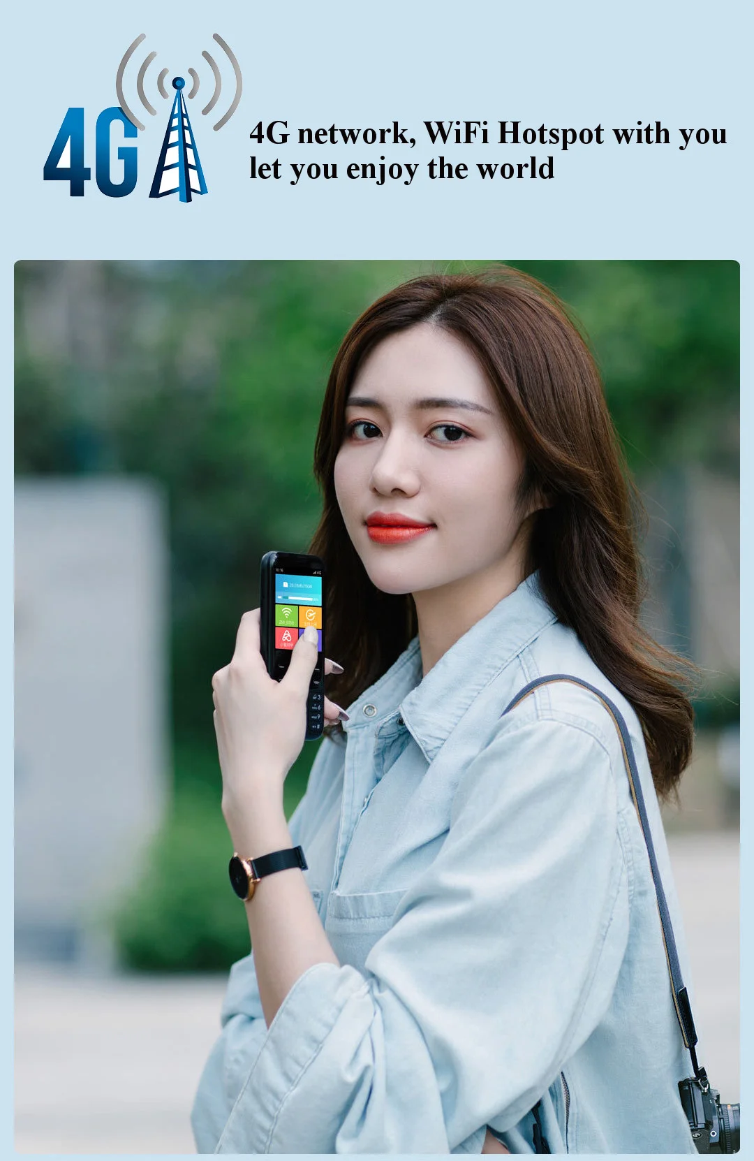 Travel Assistant Z1 Phone Smartphone MIFI launched With Voice Translation , GPS, 4G, WiFi, And Big Battery