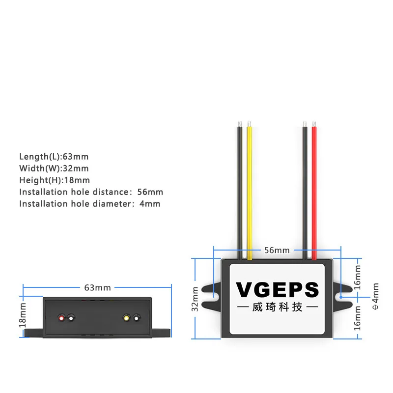 24V to 12V DC power converter 24V down 12V power supply step-down 24V to 12V car regulator