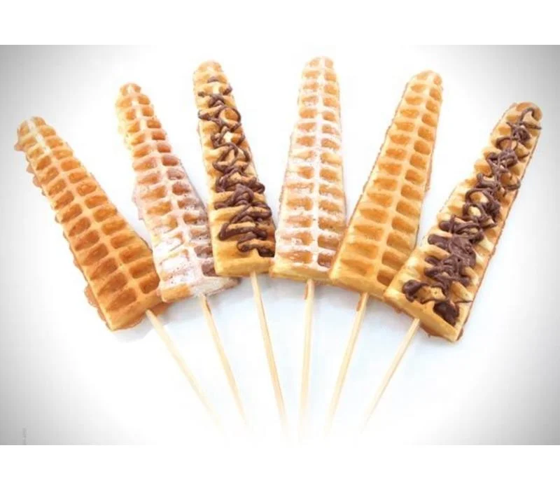 Venda quente nova árvore de natal comercial waffle fabricante lolly máquina fabricante bélgica waffle aço tainless com alta qualidade