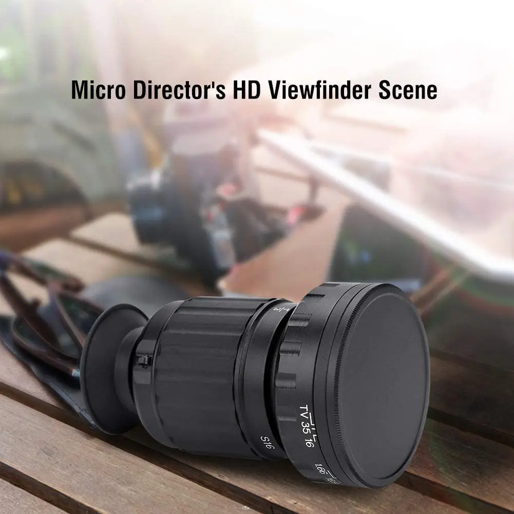 Camera Viewfinder VD-11X Micro Director\'s HD Viewfinder Scene with Telescope Design for 37mm Standard Filter Thread