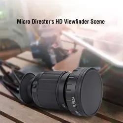 Camera Viewfinder VD-11X Micro Director's HD Viewfinder Scene with Telescope Design for 37mm Standard Filter Thread