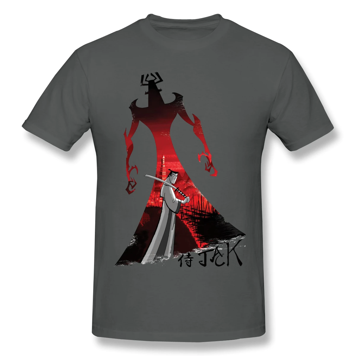 Samurai Jack Cool Creative Casual T Shirt Hot Sale Samurai Jack Tee Shirt 100% Cotton O Neck T-shirts