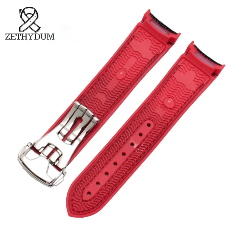 20mm  22mmClimbing Nylon Watch canvas watch belt Handmade For Omega Ocean universe 9900 seahorse 8900 Rubber bottom Watch Band