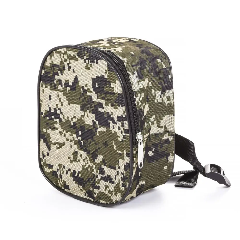Fishing Reel Bag Accessories Camouflage Small Package Oxford Cloth Portable Lure Soft Case