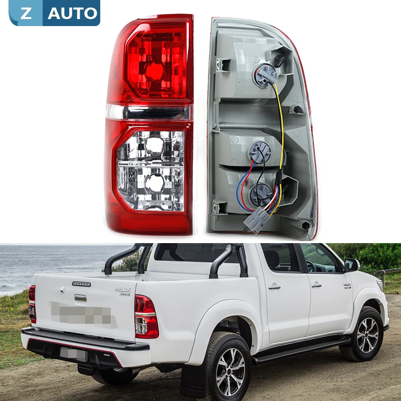 Left/Right Tail Light Brake Lamp Taillight with Harness For Toyota Hilux 2005 2006 2007 2008 2009 2010 2011 2012 2013 2014 2015