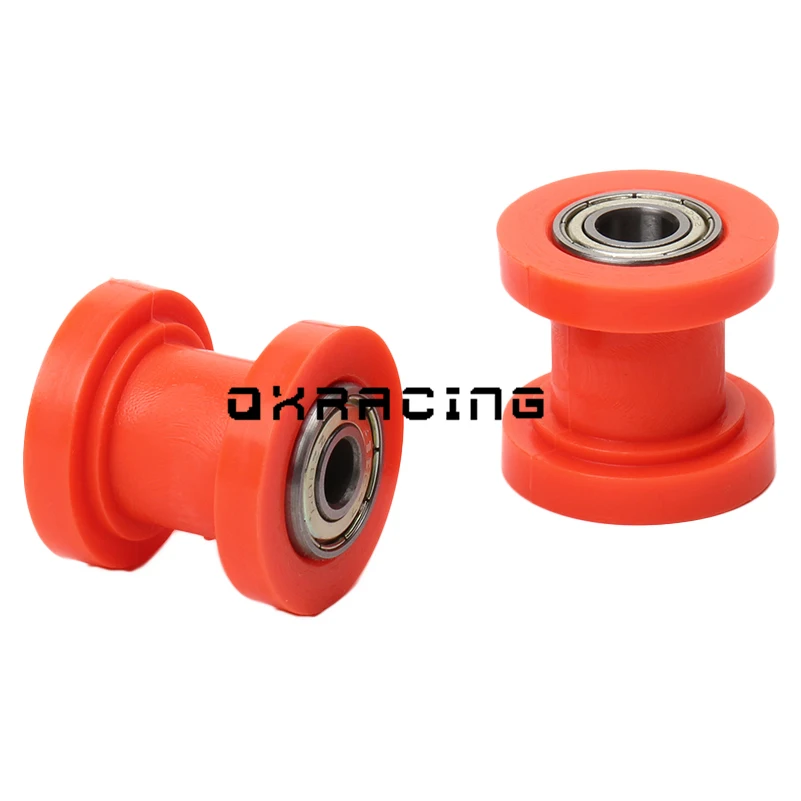 Motorrad 8/10mm Antriebskette Roller Pulley Rad Slider Spanner Rad GuideFür Enduro Motocross Pit Dirt Bike ATV CRF CR XR – Detail 4
