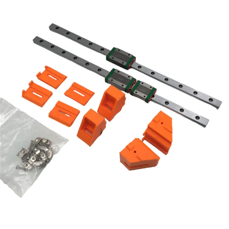 Funssor Prusa I3 mk3/mk3s Y axis Hiwin MGN12H linear rail guide upgrade kit