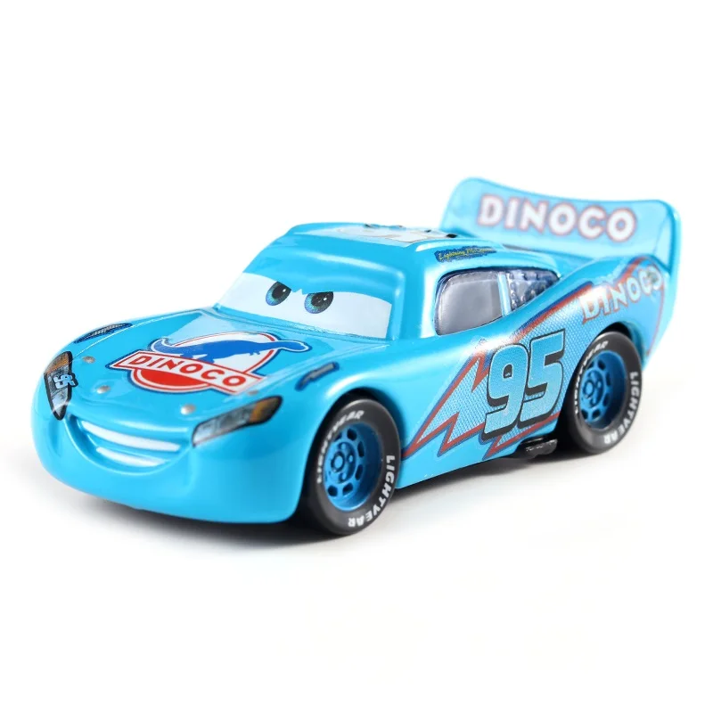 Disney Pixar Cars 3 2 Lightning McQueen Racing Family Jackson Storm Ramirez King mater 1:55 Diecast Metal Alloy child Toys gift