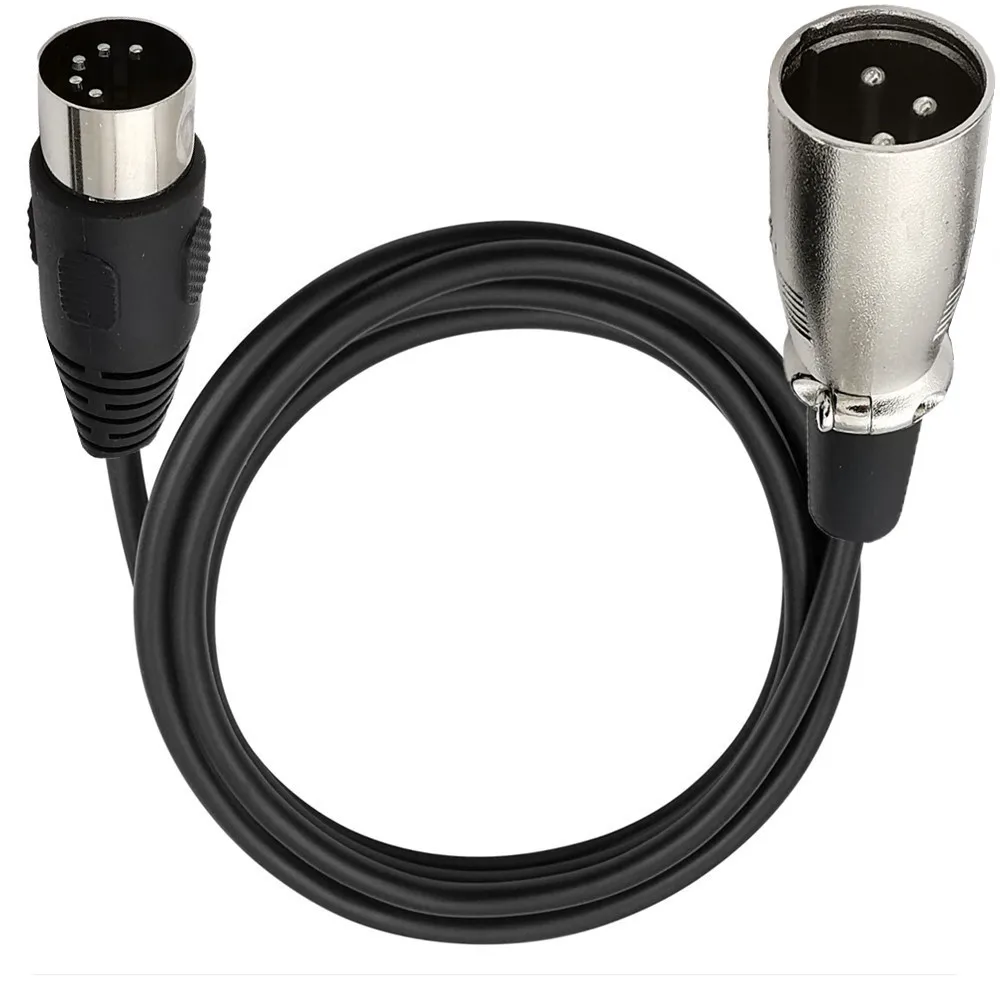 DIN 5pin To XLR XLR 3pin Male And Female Audio Cable MIDI To XLR Adapter Cable 0.5M 1.5M 5FT