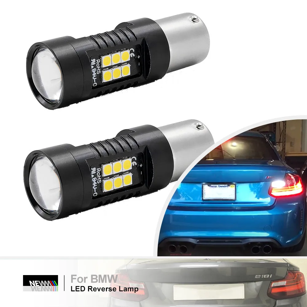 LED BA15S 1156 P21W Backup Reverse Light Bulb for BMW 2 F22 F23 F87 Active Tourer Gran Tourer F45 F46 Pre-LCI No Error Tail Lamp