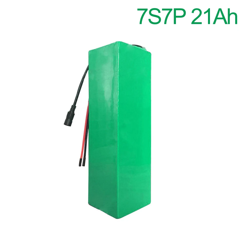 

24V 21Ah 25.9V 7S7P 18650 Li-ion Battery Pack E-Bike electric bicycle 280x80x70mm