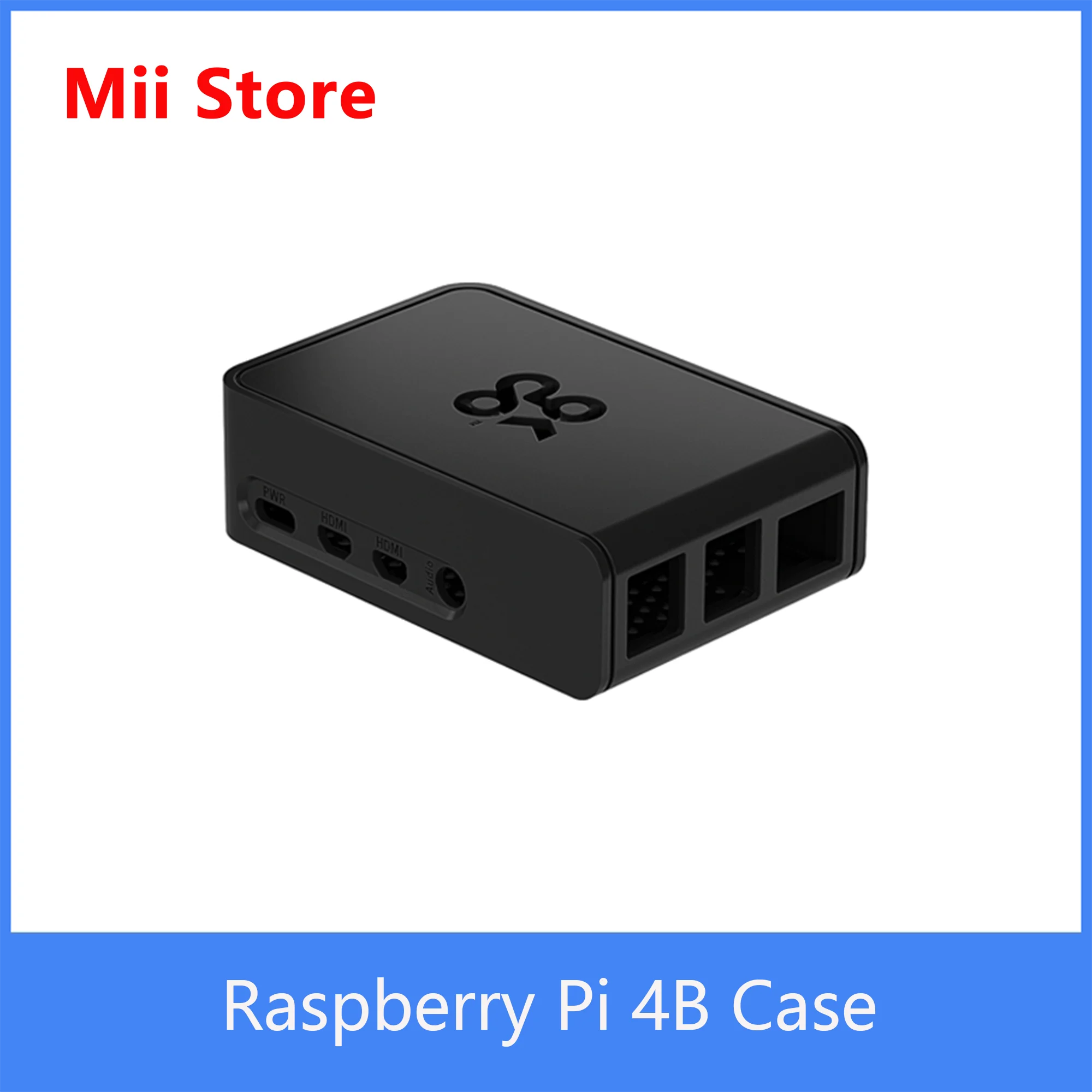 Caso oficial Raspberry pi 4 Modelo B Autêntico ABS Shell