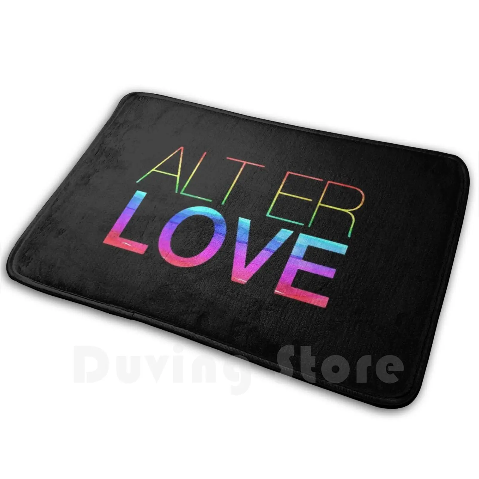 Alt Er Love Rainbow Soft Non-Slip Mat Rug Carpet Cushion Skam Sweden Italy France Nl Druck Italian John Tv Original Show