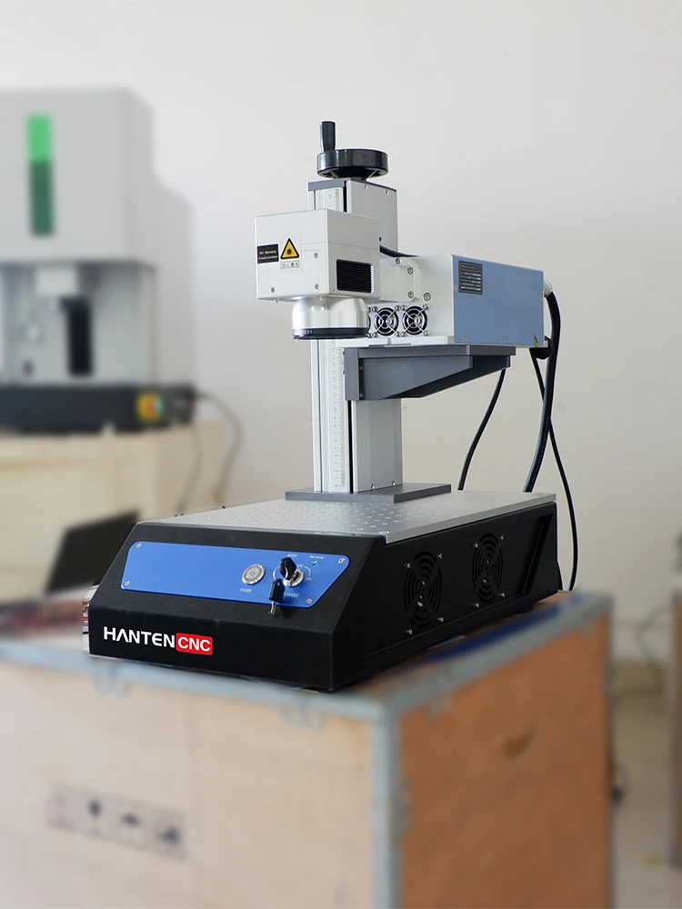 Laser Logo Printer Uv Laser Marker 3w 5w Jpt Desktop Laser Marking Machine For Printing Glass Bottle