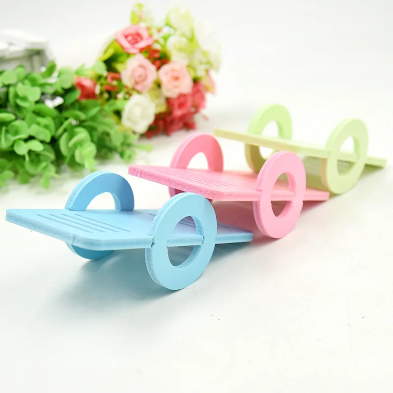 Hamster Toy Wooden Bridge Swing Seesaw Pet Supplies Rat Hamster Mouse Small Animal Wooden Toys Pet Cage Accessories