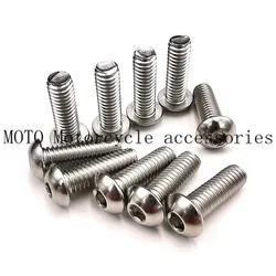 Motorcycle Screw Bolt Front Rear Brake Disc Hardware Kit Bolts For Harley Touring Dyna FXD Sportster XL 1200 883 1992-2018 2017