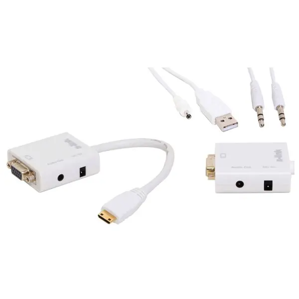 S-LINK SL-MHVS15 MINI HDMI TO VGA + AUDİO CONVERTER