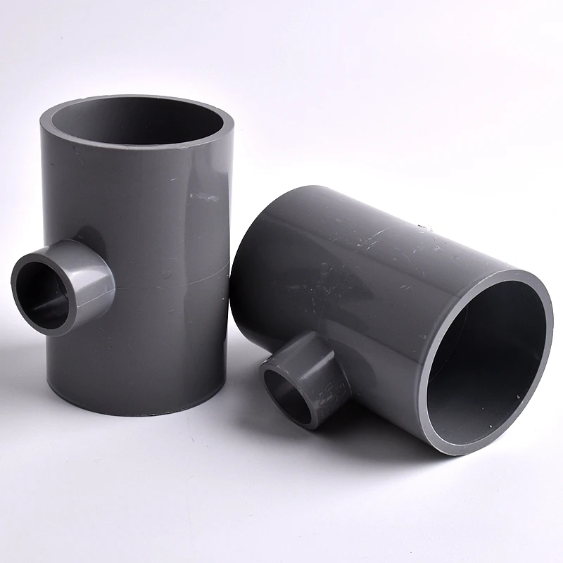 1~5pcs 20~63mm PVC Pipe Reducing Tee Connector Home Garden Irrigation Aquarium Fish Tank Tube Watering Adapter Fittings Joint