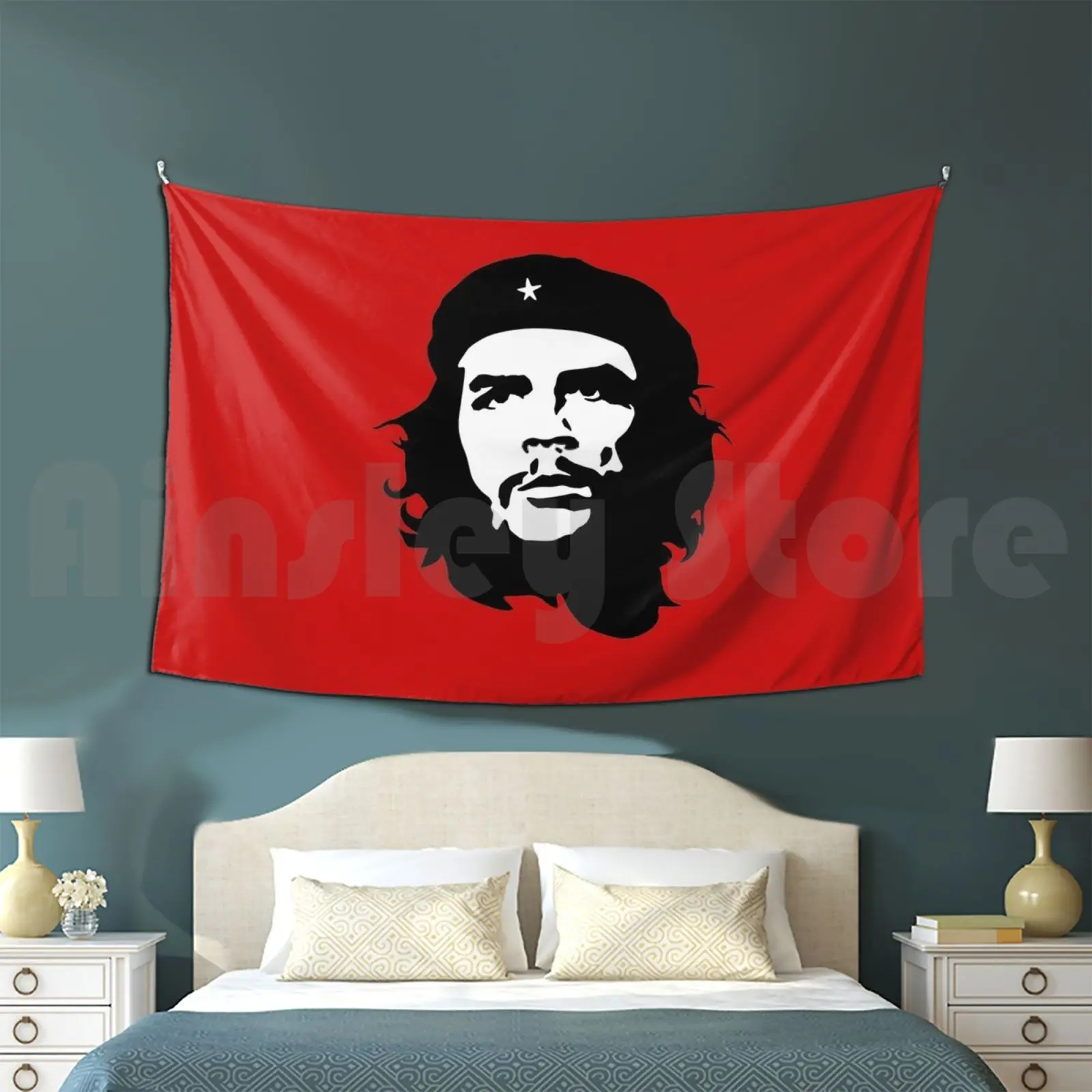 Che! Tapestry Living Room Bedroom Che Che Guevara Revolution Revolucion Cuba Communism Socialism Capitalism