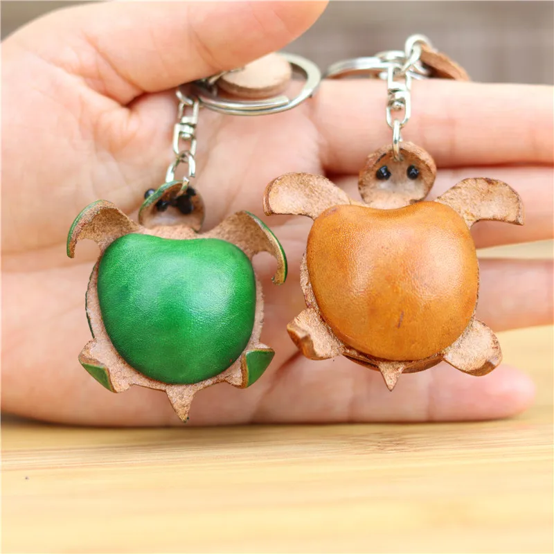 2020 Creative Bag Accessories Pendant Little Turtle Animal Keychain Handmade Mini Cute Cartoon Pendant Accessories Gift